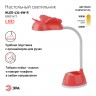 Настольный светильник ЭРА NLED-434-6W-R светодиодный красный