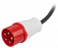 Удлинитель силовой ЭРА IND380-RM-1e-5x2,5-30m-IP44 на 380В на катушке 1 розетка CEE 5P 30м КГ 5х2,5 32A IP44