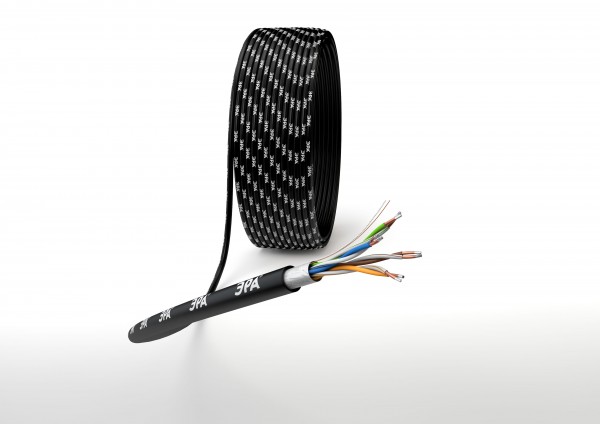 Кабель витая пара ЭРА SIMPLE F/UTP 4x2x24AWG Cat5e CCA PE OUTDOOR 305м