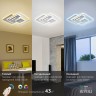 Светильник потолочный Rivoli Irene 6078-106 светодиодный с пультом 100 Вт 4000К - 6000К LED модерн