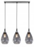 Светильник подвесной (подвес) Rivoli Lily 9122-203 3 х Е27 40 Вт модерн потолочный
