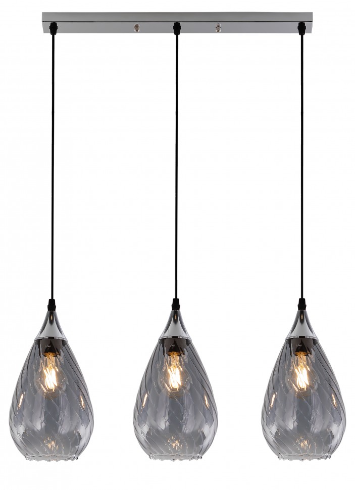 Светильник подвесной (подвес) Rivoli Lily 9122-203 3 х Е27 40 Вт модерн потолочный