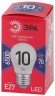 Лампочка светодиодная ЭРА RED LINE LED P45-10W-865-E27 R E27 / Е27 10Вт шар холодный дневной свет