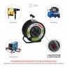 Удлинитель силовой ЭРА RMx-4es-3x1.5-30m-IP44(KG) на металлической катушке c заземлением 4 розетки 30м КГ 3х1.5мм2