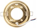 KL70 GD /1 Светильник ЭРА под лампу Gx53 тонкий, 220V, 13W, золото