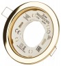 KL70 GD /1 Светильник ЭРА под лампу Gx53 тонкий, 220V, 13W, золото