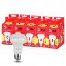 Лампочка светодиодная ЭРА RED LINE LED R63-8W-827-E27 R Е27 / E27 8 Вт рефлектор теплый белый свет