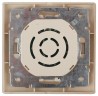 1-401-04 Intro Светорегулятор поворотный, 600Вт 230В, IP20, СУ, Plano, шампань