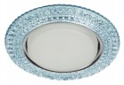 DK LD26 BL/WH Светильник ЭРА декор cо светодиодной подсветкой Gx53, голубой