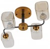 Люстра Rivoli Merula 9142-304 4 х Е27 40 Вт модерн