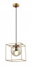 Светильник подвесной (подвес) Rivoli Miyuki 5146-210 1 х Е14 40 Вт золото лофт - кантри потолочный