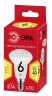 Лампочка светодиодная ЭРА RED LINE ECO LED R50-6W-827-E14 Е14 / Е14 6Вт рефлектор теплый белый свет
