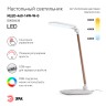 Настольный светильник ЭРА NLED-460-14W-W-G светодиодный с ночником на основании белый с золотом