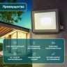 Прожектор светодиодный уличный ЭРА LPR-023-0-30K-030 30Вт 3000K 2400Лм IP65