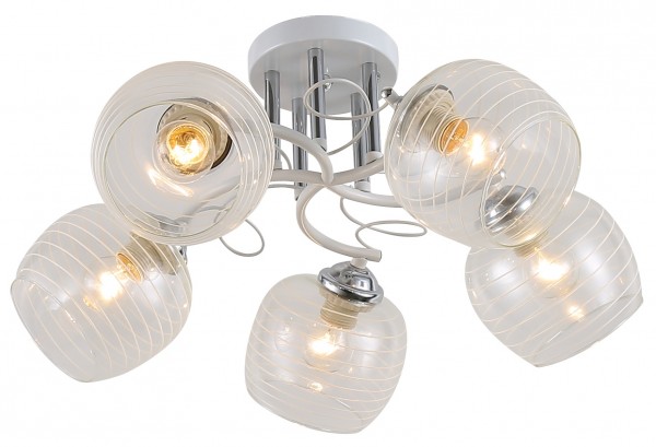 Люстра Rivoli Estefany 9131-305 5 х Е27 40 Вт модерн