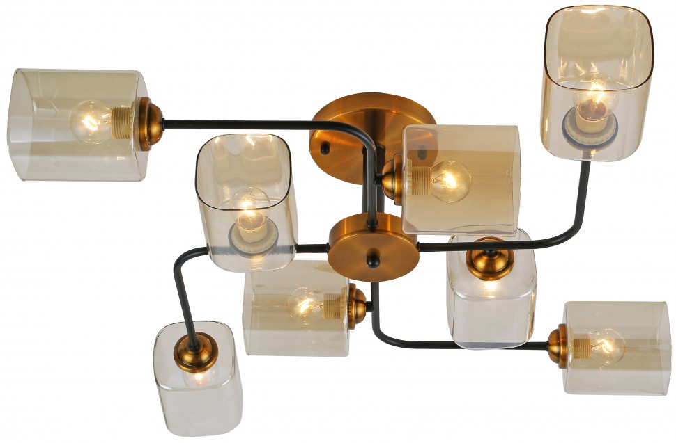 Люстра Rivoli Merula 9142-308 8 х Е27 40 Вт модерн