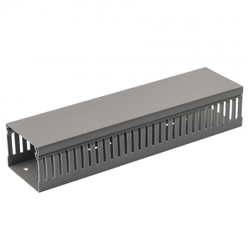 Кабель канал ЭРА KK-60-40-PERF перфорированный 60х40 серый 24м