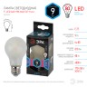 Лампочка светодиодная ЭРА F-LED A60-9W-840-E27 frost Е27 / Е27 9Вт филамент груша матовая нейтральный белый свет