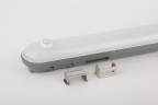 Линейный светодиодный светильник ЭРА SPP-201-2-40K-018 18Вт 4000К 3420Лм IP65 600 матовый с датчиком движения