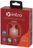 Bluetooth-гарнитура Intro BI1600R сенсорная ultra slim, с зар. кейсом, красная