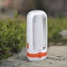 Фонарь кемпинговый светодиодный ЭРА White Edition KA10S аккумуляторный яркий походный светильник бело-оранжевый