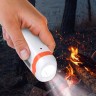 Фонарь кемпинговый светодиодный ЭРА White Edition KA10S аккумуляторный яркий походный светильник бело-оранжевый