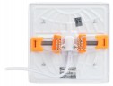 Светильник светодиодный встраиваемый ЭРА LED 12-10-6K квадратный регулируемый 10Вт 6500K