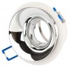 Встраиваемый светильник декоративный ЭРА KL103 WH/CH MR16 GU5.3 белый хром