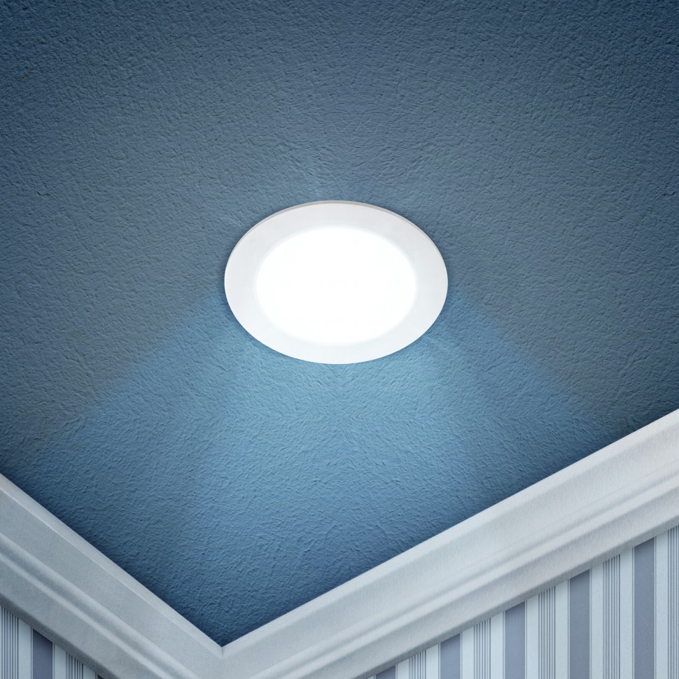 LED 1-6-6K Светильник ЭРА светодиодный круглый LED 6W 220V 6500K
