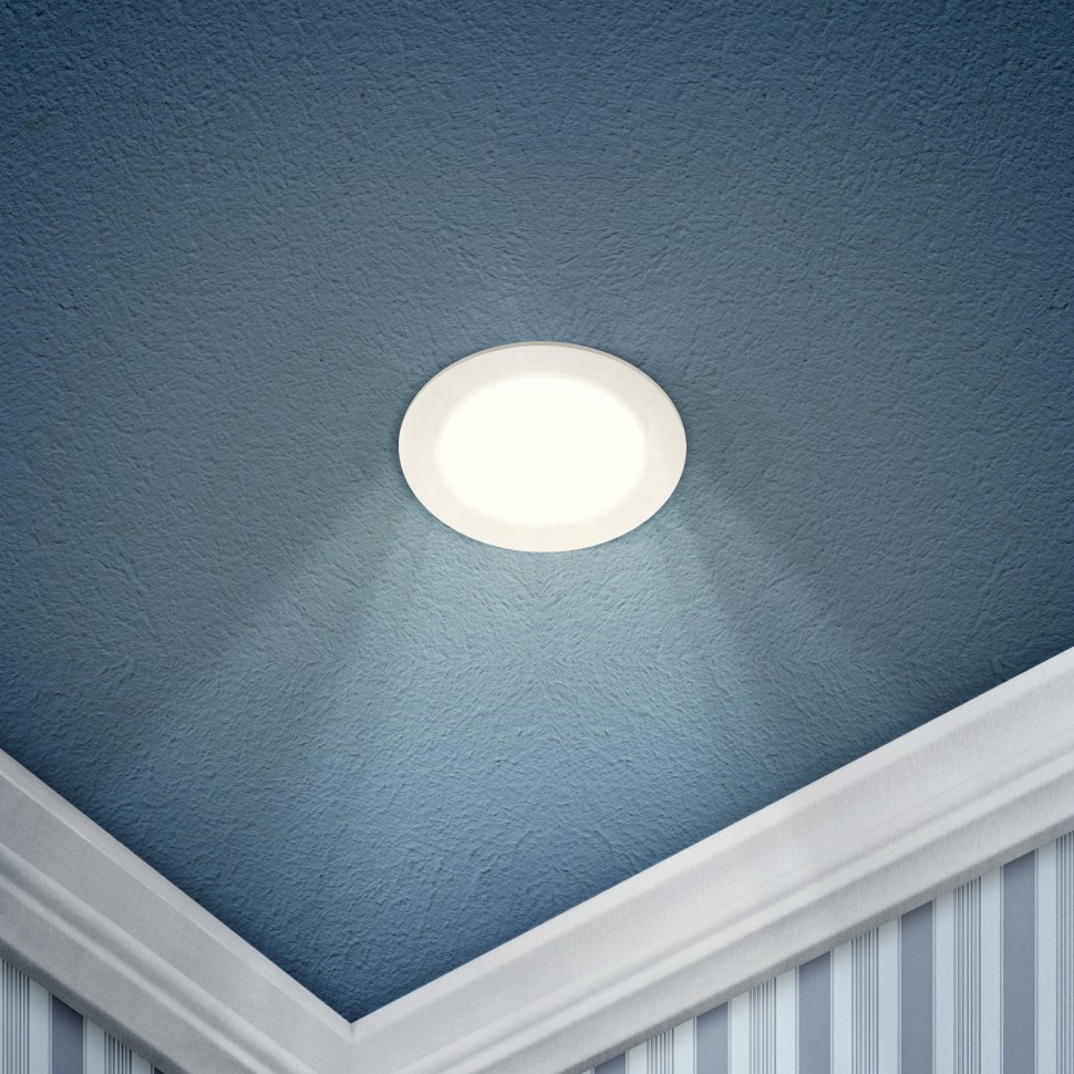 LED 1-3-4K Светильник ЭРА светодиодный круглый LED 3W 220V 4000K