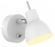 Светильник настенно-потолочный спот Rivoli Renata 6158-702 светодиодный WH LED 1 х 4 Вт 3200К поворотный c выключателем