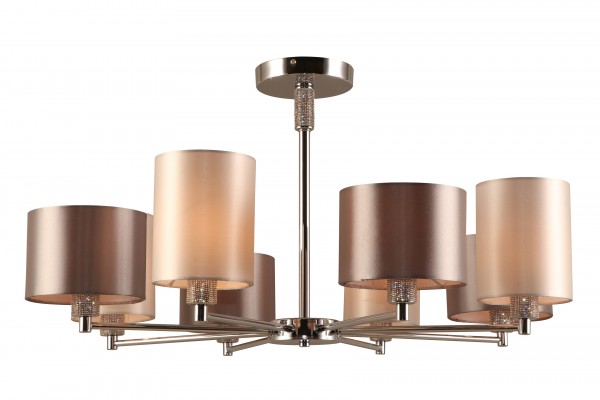 Люстра Rivoli Ebony 2081-308 8 х Е14 40 Вт классика