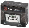 Встраиваемый светильник декоративный ЭРА KL102 BK/CH MR16 GU5.3 черный хром
