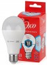 Лампочка светодиодная ЭРА RED LINE ECO LED A65-18W-840-E27 Е27 / E27 18Вт груша нейтральный белый свет