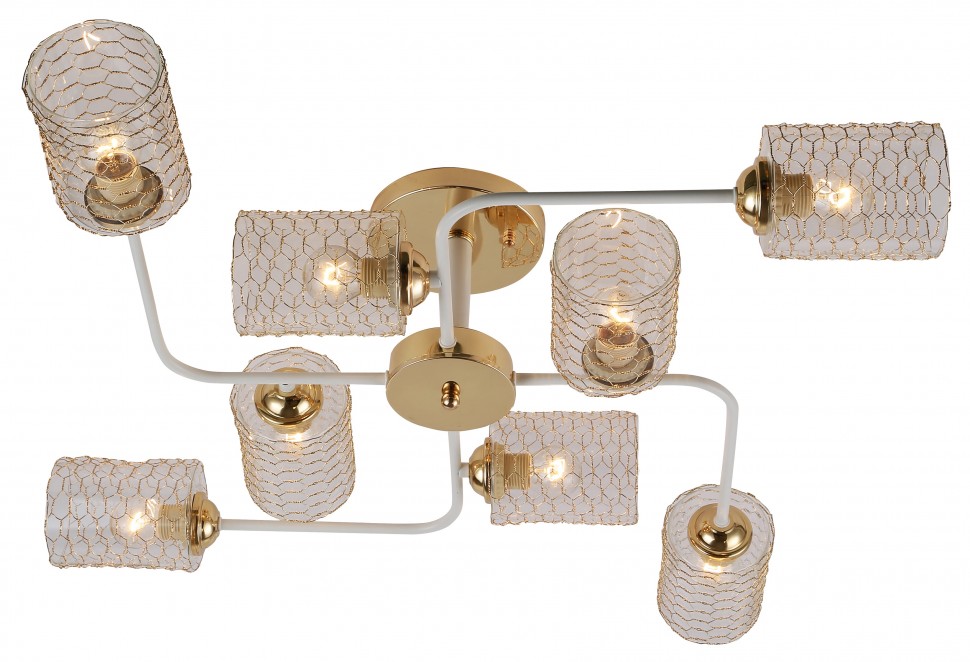 Люстра Rivoli Tristessa 3132-308 8 х Е27 40 Вт модерн