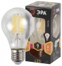 Лампочка светодиодная ЭРА F-LED A60-9W-827-E27 Е27 / Е27 9 Вт филамент груша теплый белый свет