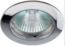 KL1 CH /1 Светильник ЭРА литой простой MR16,12V, 50W хром