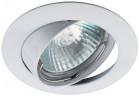 KL1A WH Светильник ЭРА литой простой пов. MR16,12V/220V, 50W белый
