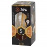 Лампочка светодиодная ЭРА F-LED P45-5W-827-E14 Е14 / Е14 5Вт филамент шар теплый белый свет