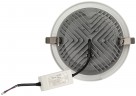 Светильник даунлайт светодиодный ЭРА SDL-10-90-40K-W25 встраиваемый круглый 25Вт 4000K 2250Лм D195х65 алюминий