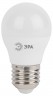 Лампочка светодиодная ЭРА STD LED P45-11W-827-E27 E27 / Е27 11Вт шар теплый белый свет