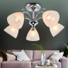 Люстра Rivoli Liselotte 9076-305 5 x E27 60 Вт модерн