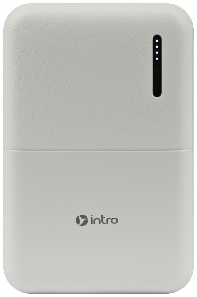 Power bank портативное зарядное устройство Intro ZX50 5000mAh белый