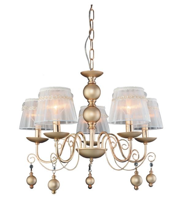 Люстра Rivoli Kresentia 2141-205 5 х Е14 40 Вт классика