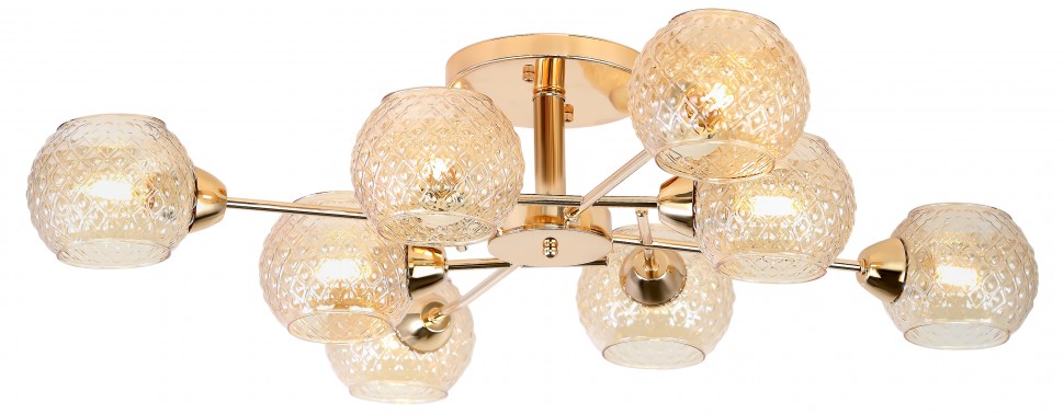 Люстра Rivoli Amalia 3090-308 8 * Е27 40 Вт модерн