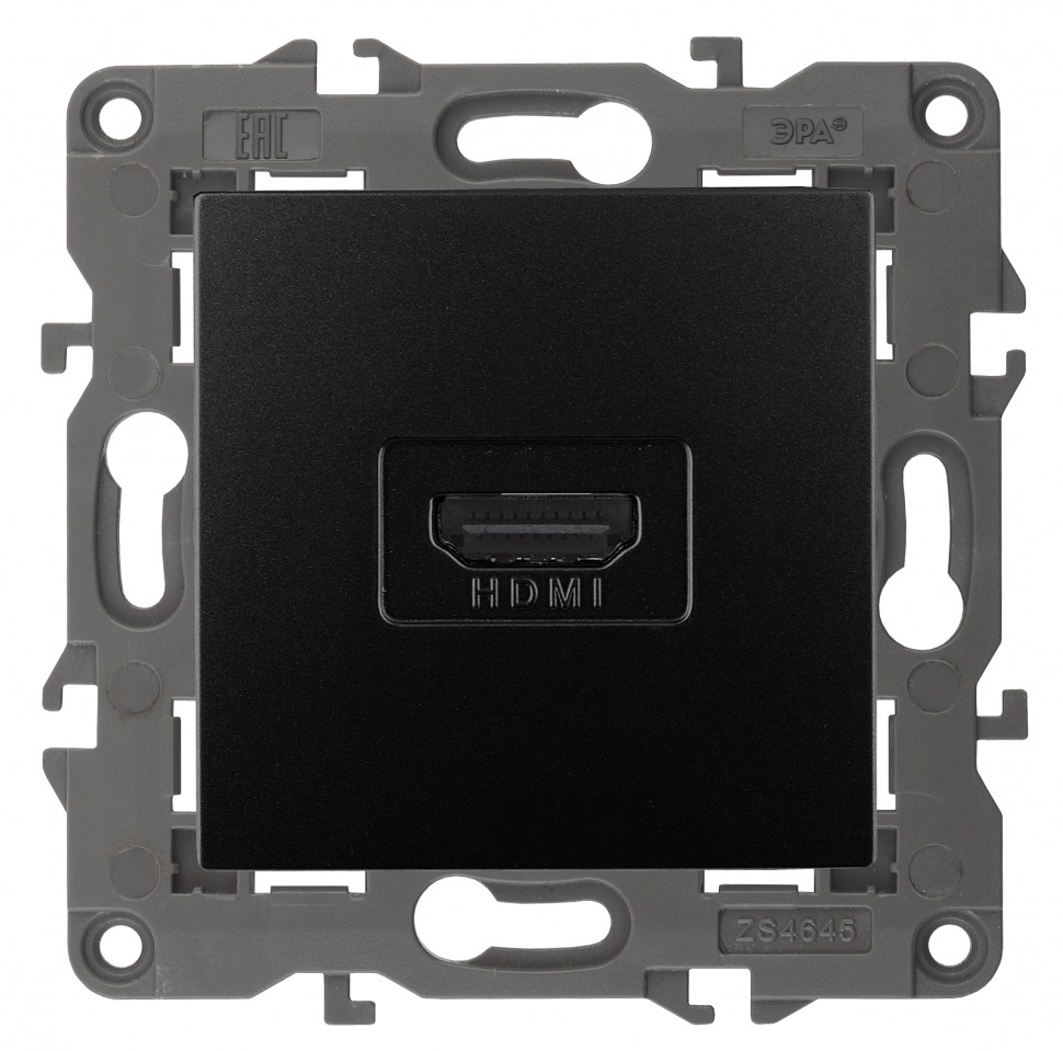 14-3114-05 ЭРА Розетка HDMI, IP20, Эра Elegance, антрацит