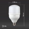 Лампа светодиодная ЭРА STD LED POWER T80-20W-4000-E27 E27 / Е27 20Вт колокол нейтральный белый свет