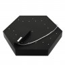 Светильник светодиодный Geometria ЭРА Hexagon SPO-121-B-40K-038 38Вт 4000К 4000Лм IP40 600*600*80 черный подвесной