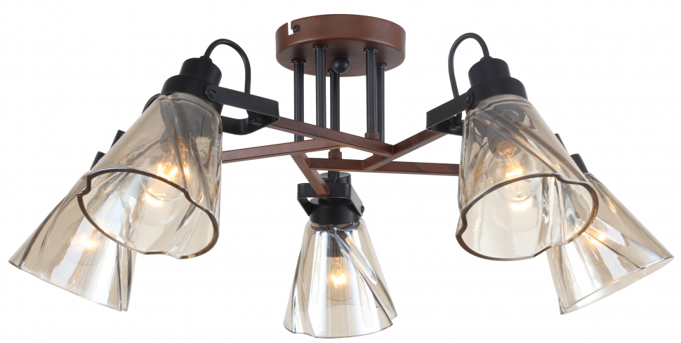 Люстра Rivoli Clarissa 5098-305 5 х Е14 40 Вт лофт - кантри