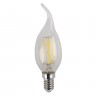 Лампочка светодиодная ЭРА F-LED BXS-5W-840-E14 Е14 / Е14 5Вт филамент свеча на ветру нейтральный бeлый свет